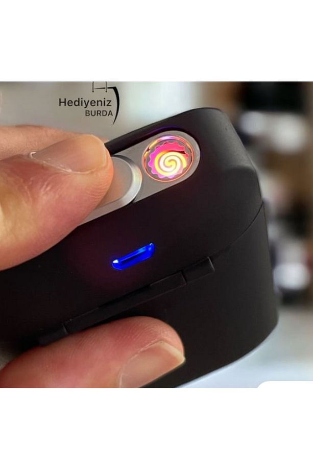 Led Işık Göstergeli Sigara Kutusu Usb Çakmak - 3