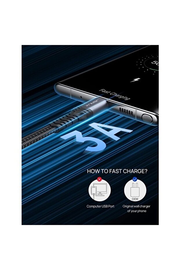 Premium Cc0008 60 Watt 1 Metre Type-c Hızlı Şarj Ve Data Aktarım Kablosu Iphone 15 Ile Uyumlu - 2