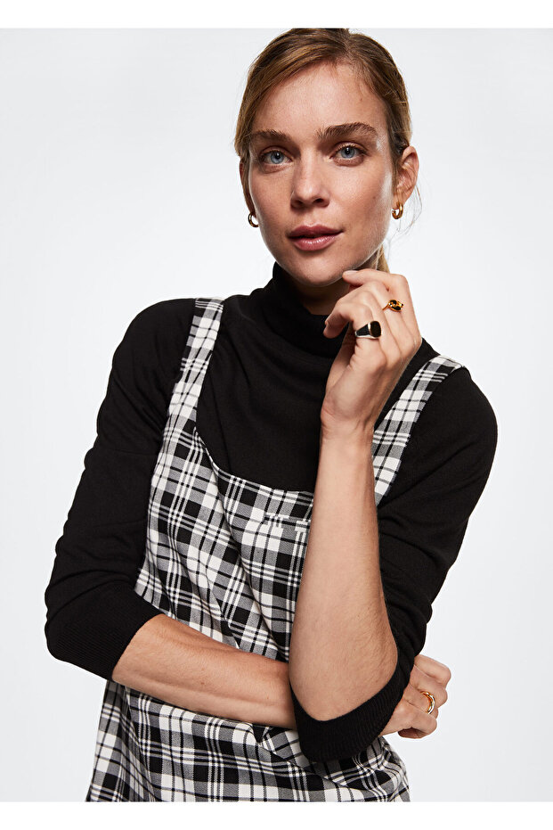 Siyah Kadın Elbise 37065131 - 5