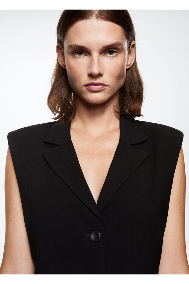 Siyah Kadın Elbise 37013844 - 5