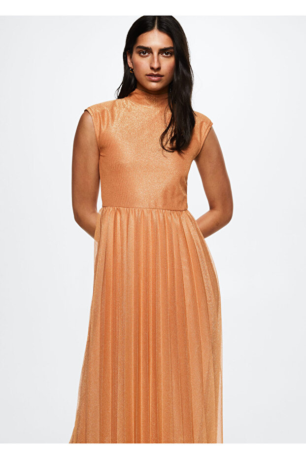 Turuncu Kadın Elbise  37061283 - 2