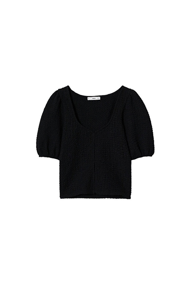 Siyah Kadın Bluz  37051270 - 4