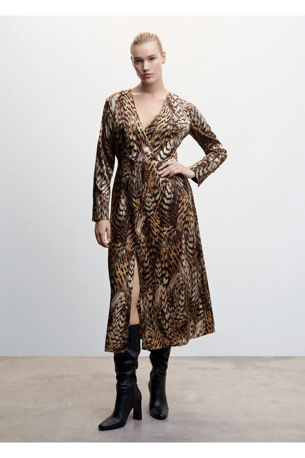 Rochie de damă maro 37047764 - 6