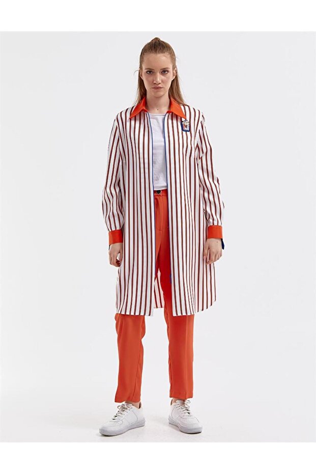 تونيك أحمر مزخرف - 3