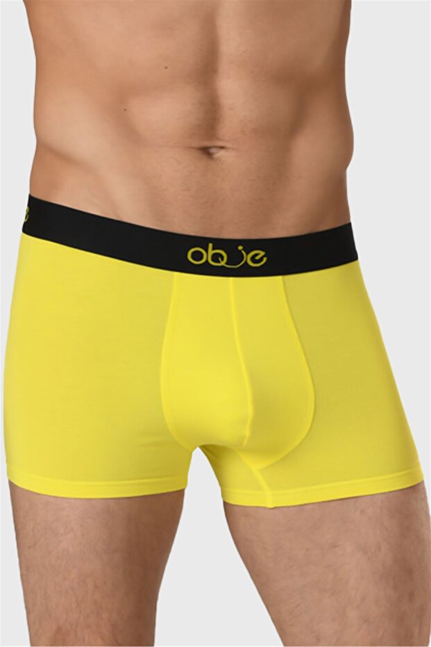 Sarı Modal Erkek Boxer - 1