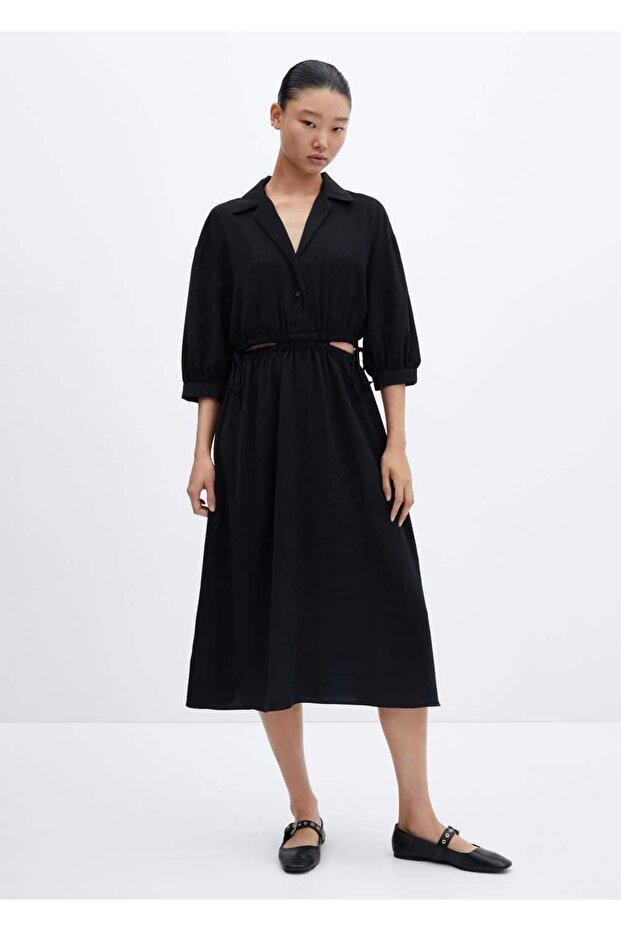 Elastik apreli elastik yaka - 2