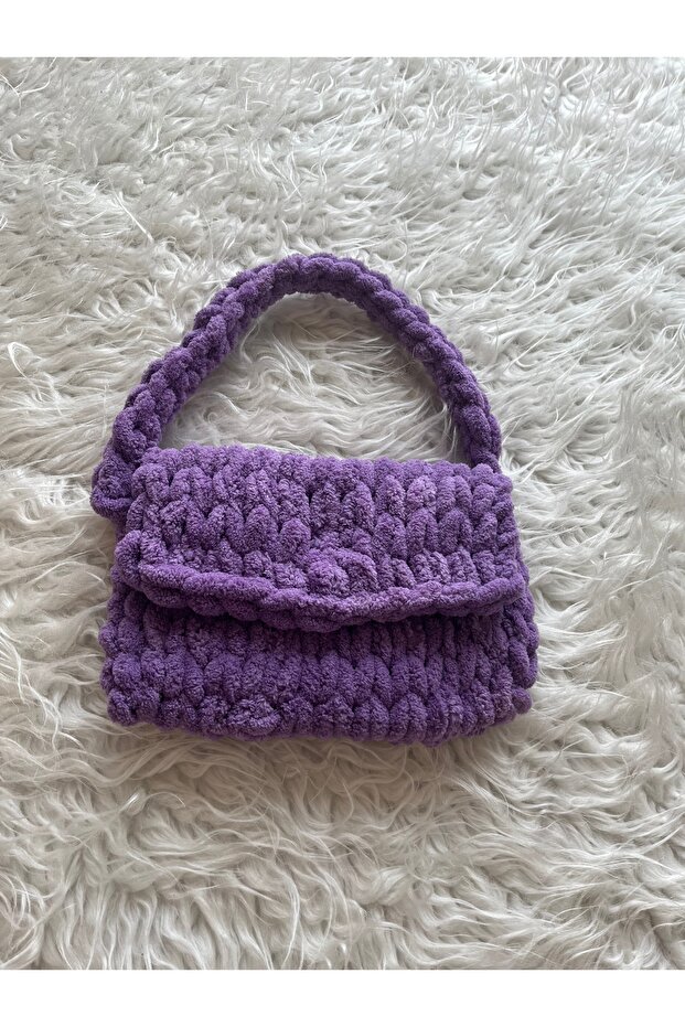 Puffy çıtçıtlı el çantası - 2