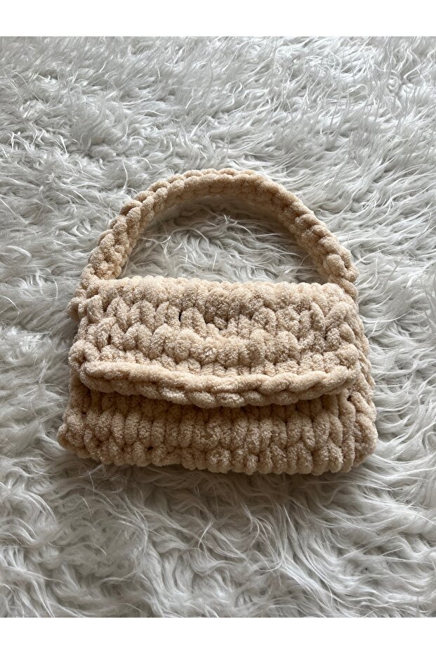 Puffy çıtçıtlı el çantası - 1