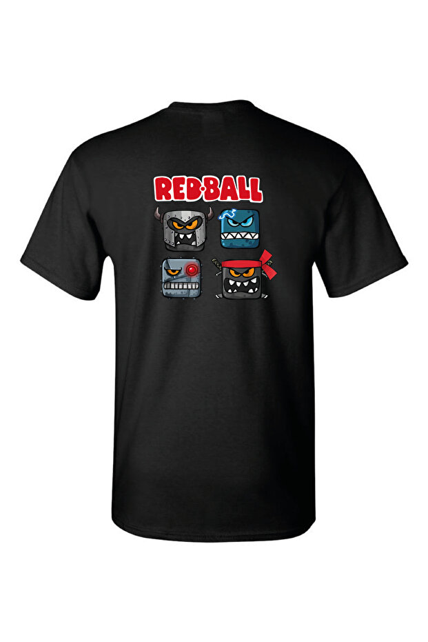 RED BALL TSHİRT ÖN VE ARKA BASKILI - 2