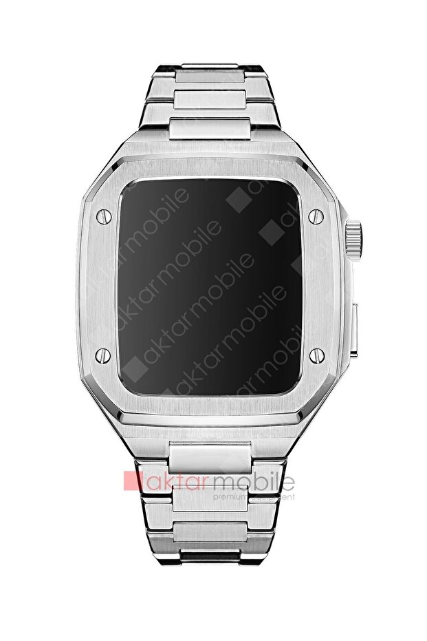 لساعة 7 8 9 45 ملم طقم تعديل فاخر تصميم Hublot حافظة من الفولاذ المقاوم للصدأ وحبل