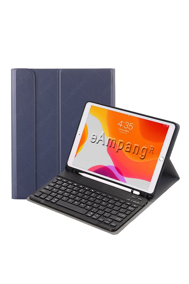 Samsung Galaxy Tab S7 FE S7 Plus S8 Plus 12.4" Kılıf Kablosuz Klavyeli Kılıf Mobax X800 T730 T970 - 1
