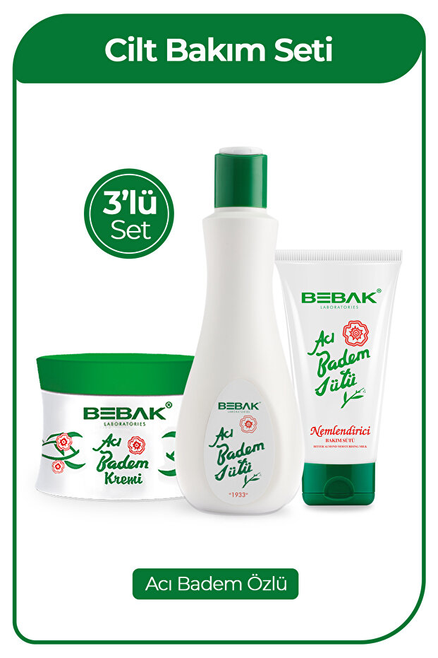 Acı Badem Özlü Cilt Bakım Seti - 1