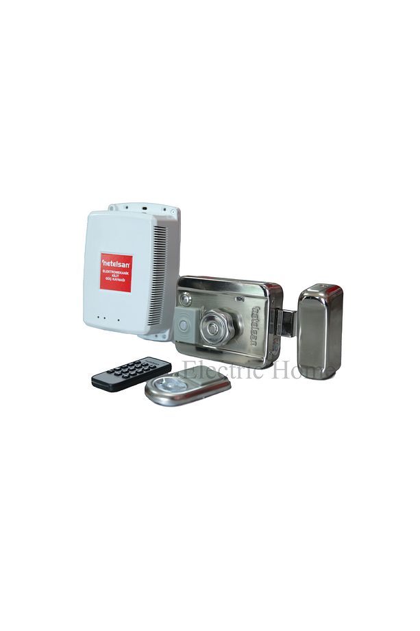 Elektromekanik Sensörlü Akıllı Kilit Silver - 3