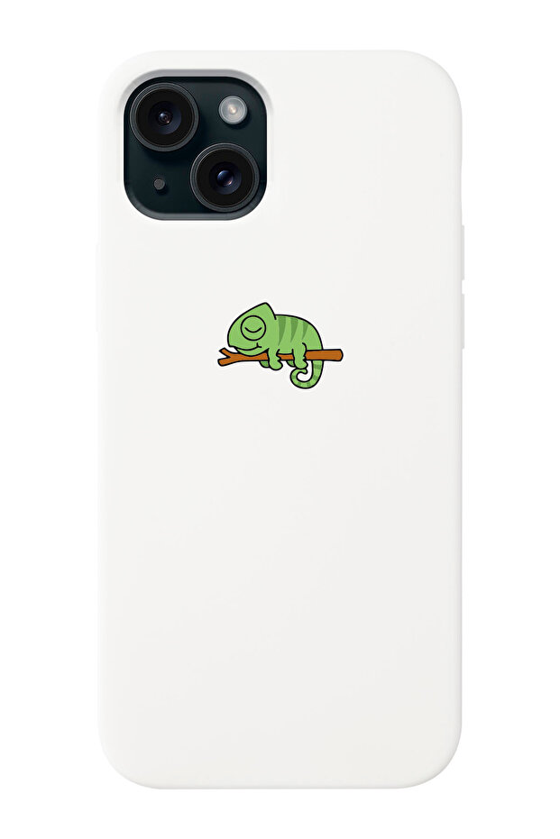 iPhone 15 Plus Compatible Chameleon Patterned Launch Phone Case - 1