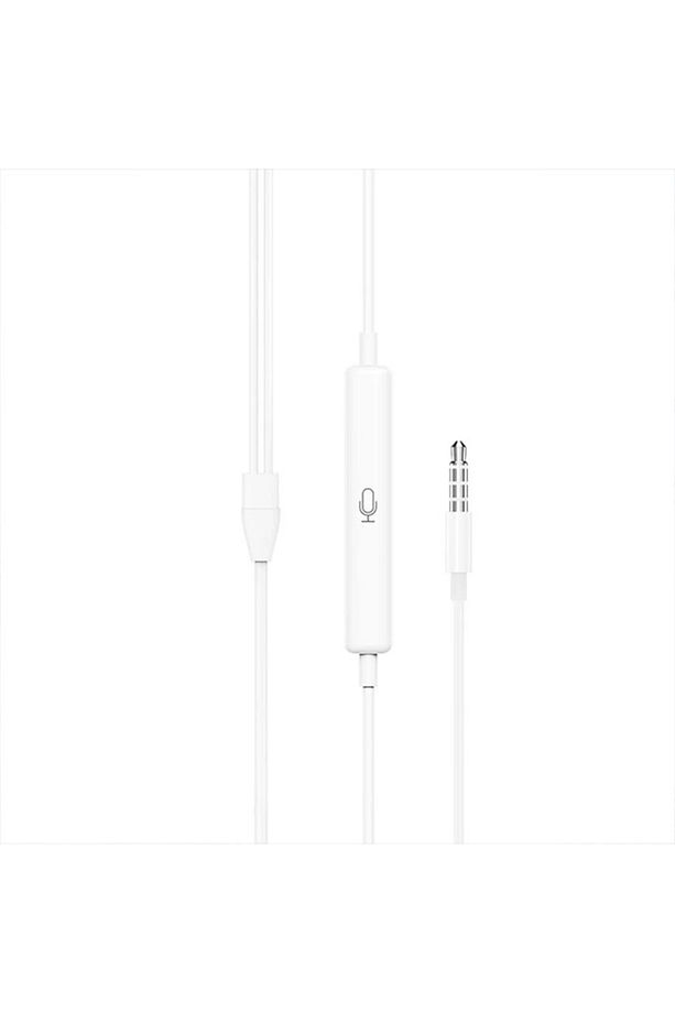 M101 Crystal Type-C Kulakiçi Mikrofonlu Kablolu Kulaklık BEYAZ - 3