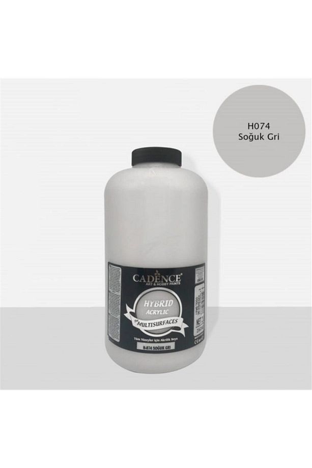 Hybrıd Akrilik Multısurfaces H-074 Soğuk Gri 2000 Ml - 1