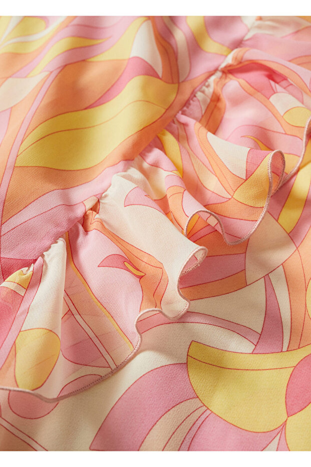 Pembe Kadın Elbise  37031314 - 8