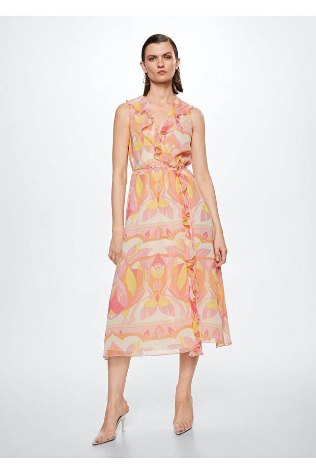 Pembe Kadın Elbise  37031314 - 1