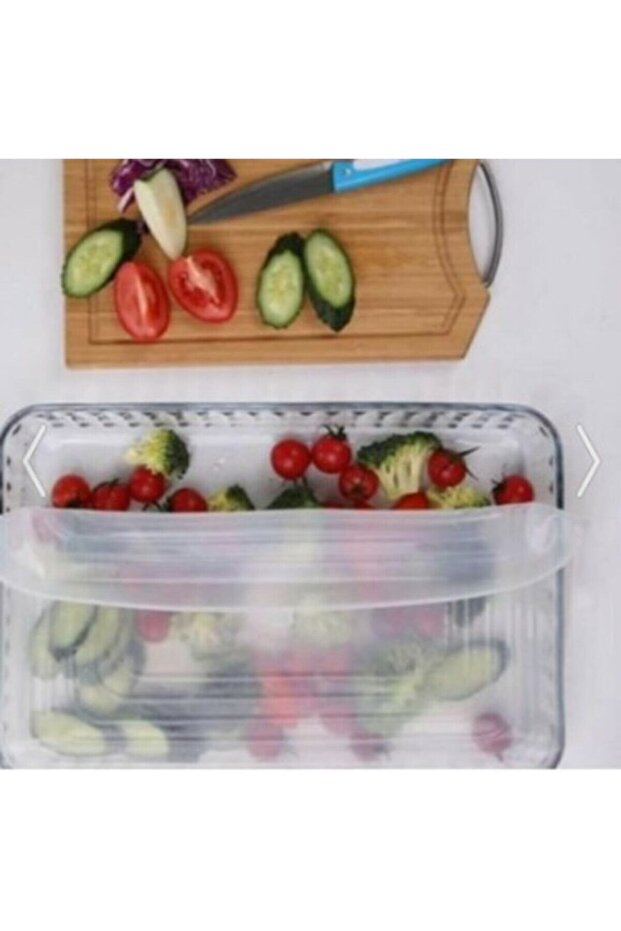 Silicone Dectangular Stretch Pyrex Cover - 2