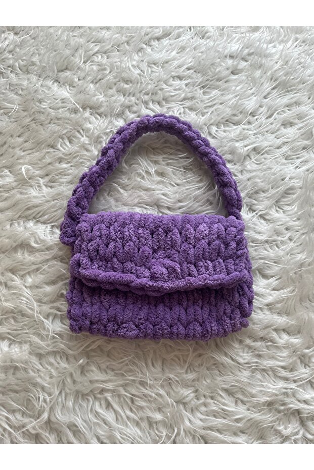 Puffy çıtçıtlı el çantası - 1