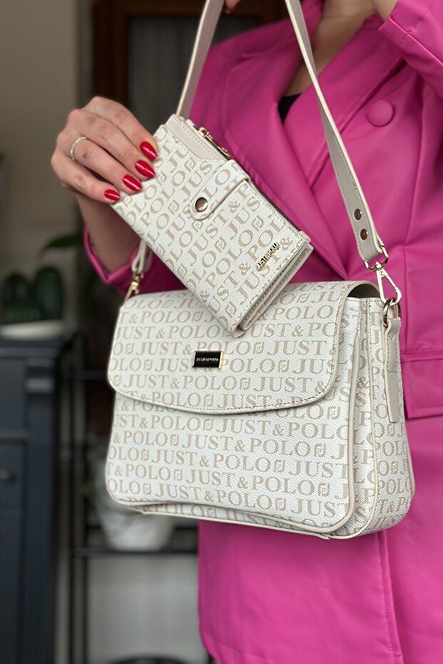 Large Size Daily 5 Compartments 2 Straps Women's Shoulder Bag Large Oversized Shoulder Bag 2117-4005