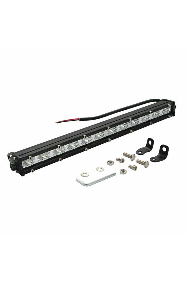72W 24 Led Tek Sıra Off Road Yayıcı Gündüz Farı Lambası Projektör - 1