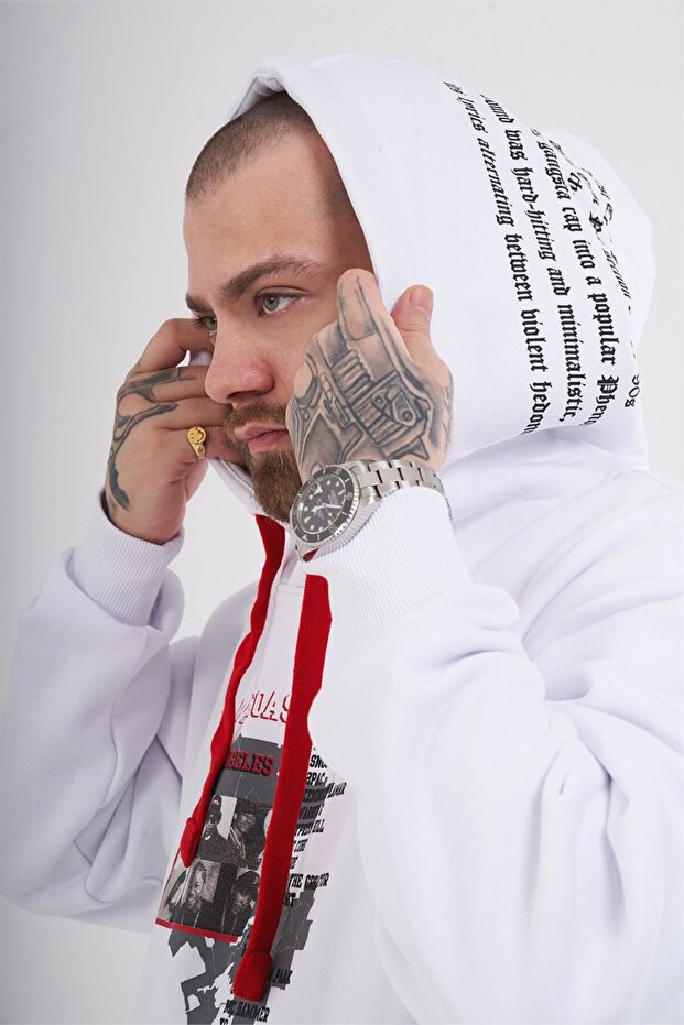 Westside Hoodie White - 3