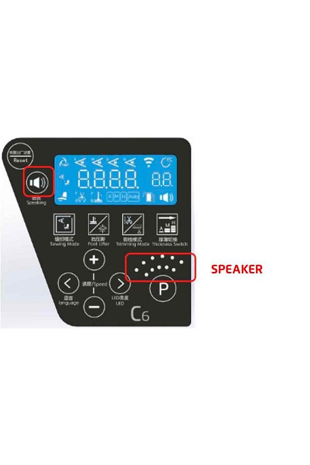 C6-4-m03/333/x 4 Iplik Akıllı Overlok Makinesi - 5