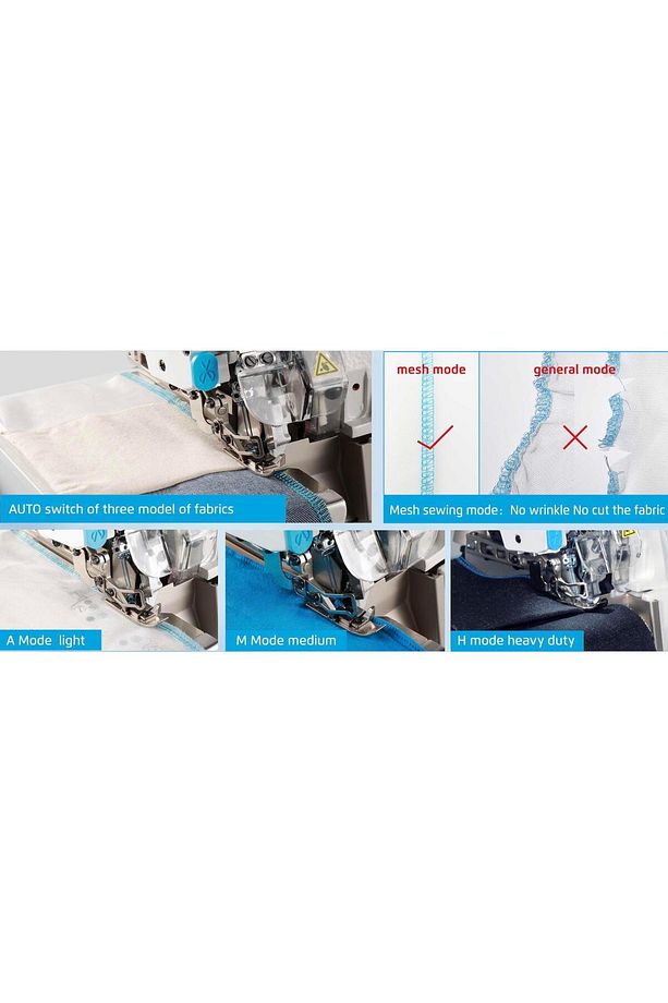 C6-4-m03/333/x 4 Iplik Akıllı Overlok Makinesi - 8