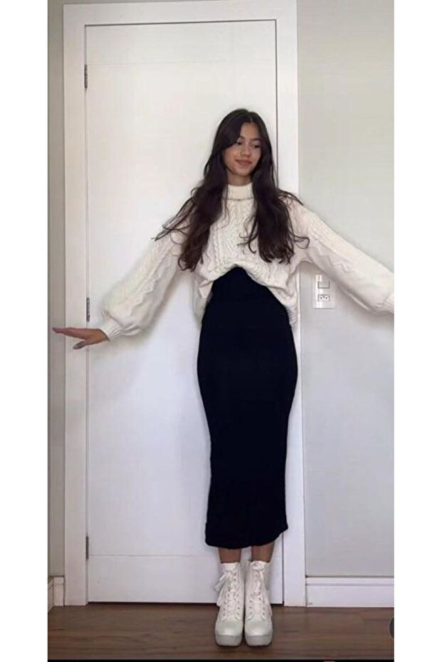 Fusta creion Alfa de modă - 2