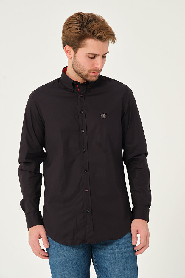 Regularfit Şeritli Gömlek - 5