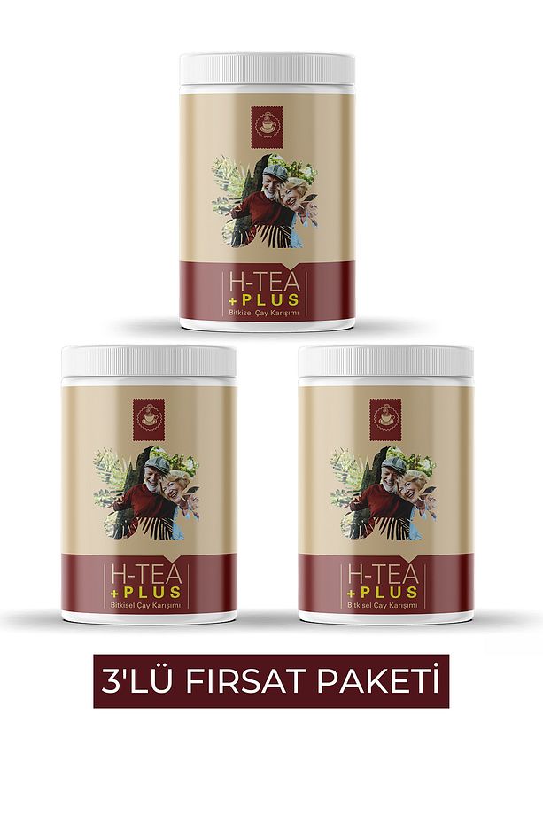 H Tea 3 Adet Plus Destek Bitkisel Çayı - 1