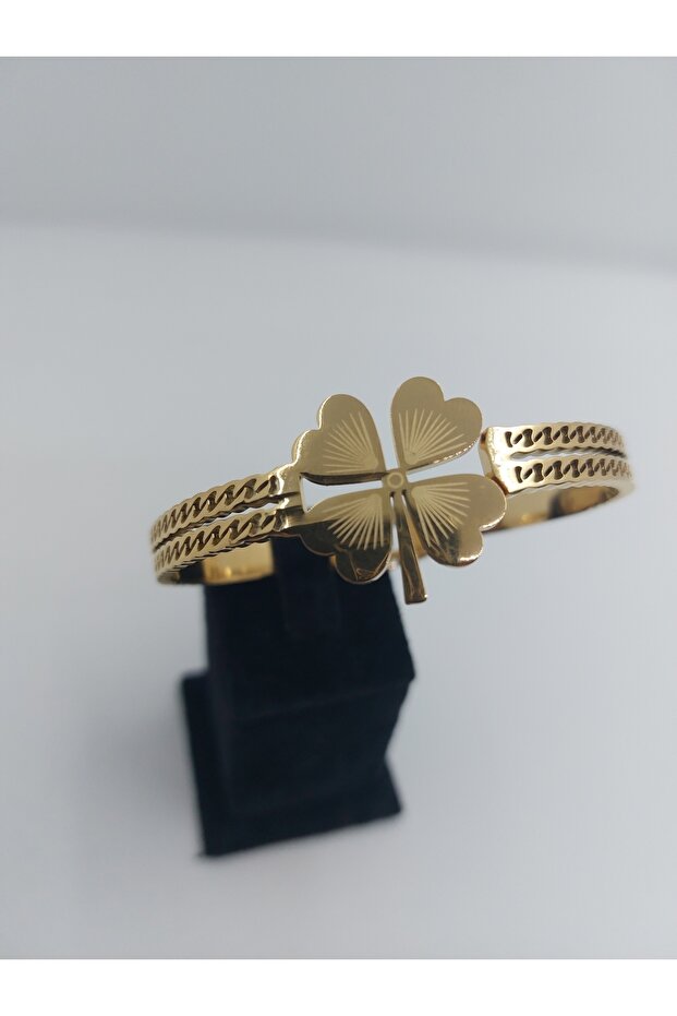 4 Yapraklı Yonca Çelik Kelepçe - 6