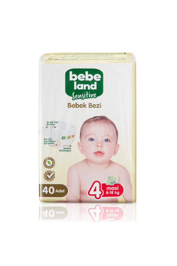 Sensitive Bebek Bezi Maxi 4 Numara 40 Adet - 1