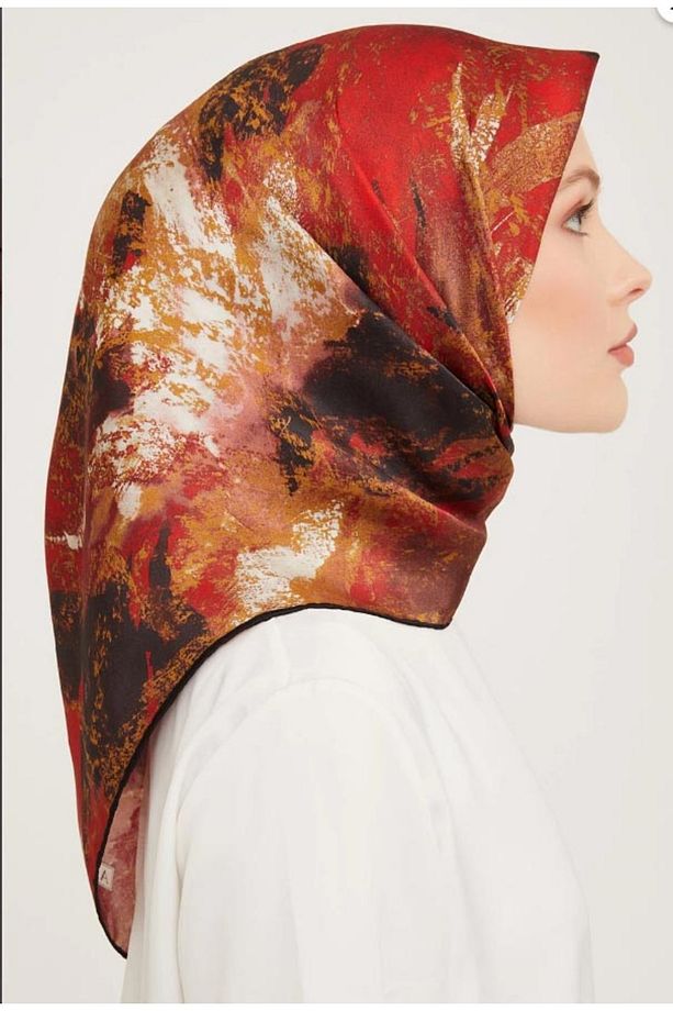 Twill İpek Eşarp 23Ka9015D02-05 - 1