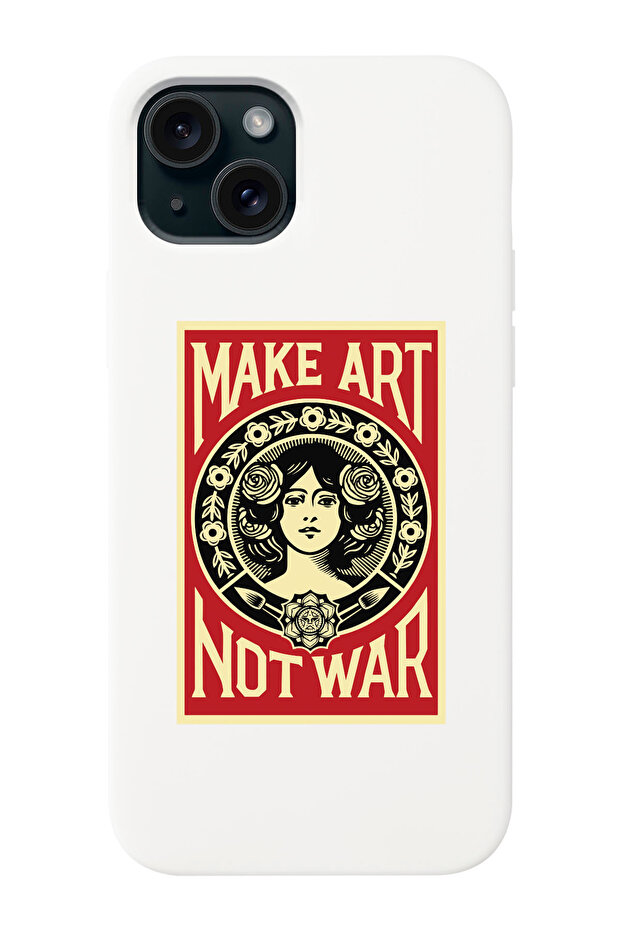 حافظة هاتف متوافقة مع هاتف Iphone 15 PLUS بنمط فني - 1