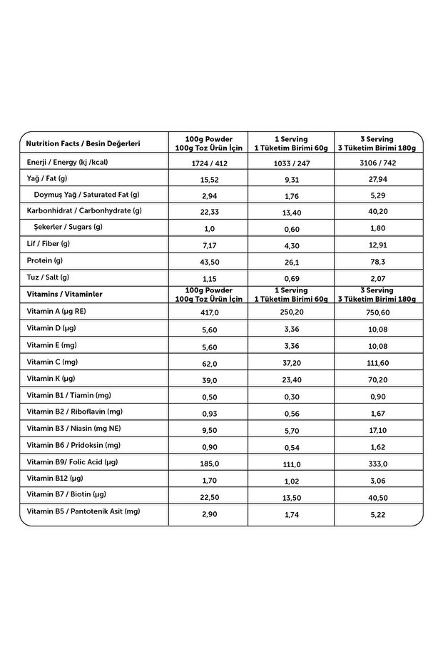 WMeal Proteinli Öğün Tozu 15 Öğün 900 gr Vanilya - 4