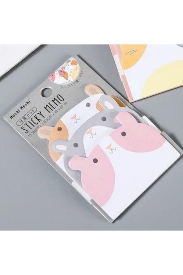 Sweet Animals Yapışkanlı Not Kağıdı Postit 1 Adet 45 Yaprak - 7
