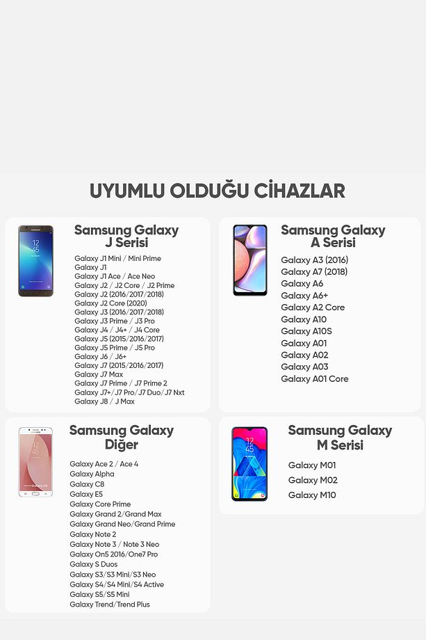 Samsung Şarj Aleti Galaxy S 3/4/5 J1/ace-j2/core-j3/pro J4 J5 J6 J7 J8 Duo/plus/max Uyumlu Micro Usb - 3