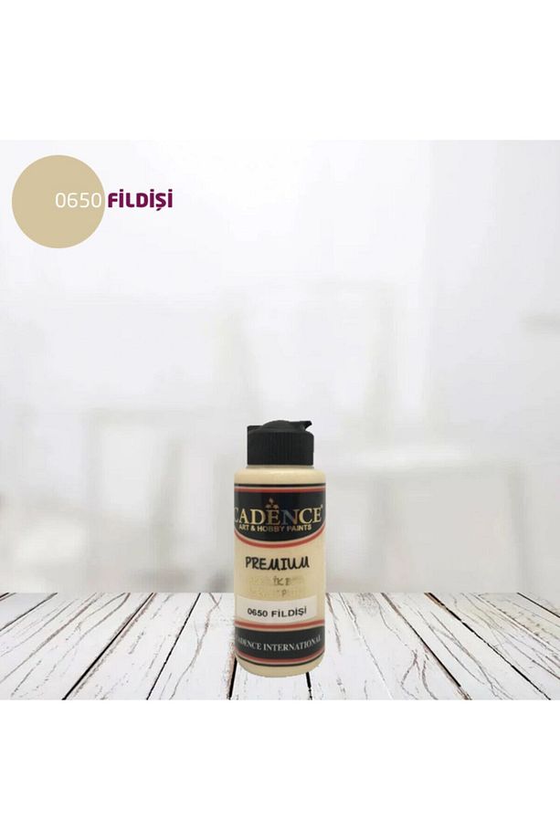 Cadence Premium Akrilik 0650 Fildişi - 120ml - 1
