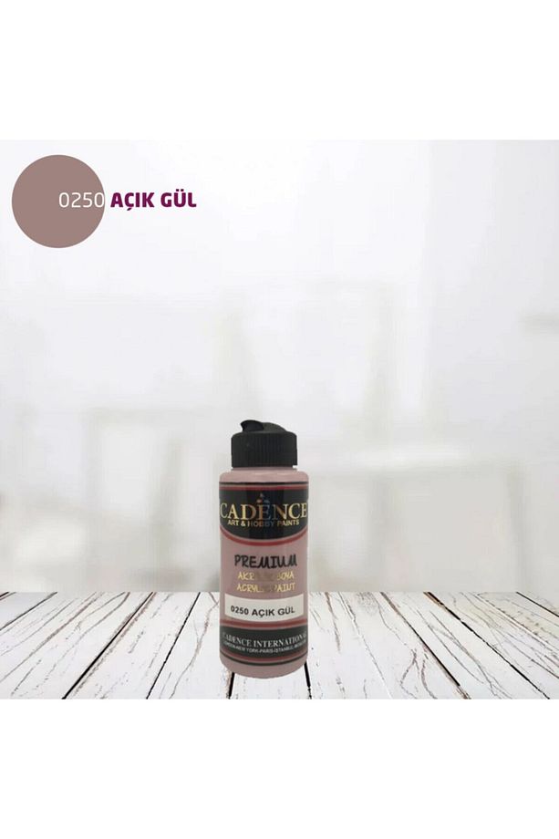Cadence Premium Akrilik 0250 Açık Gül - 120ml - 1