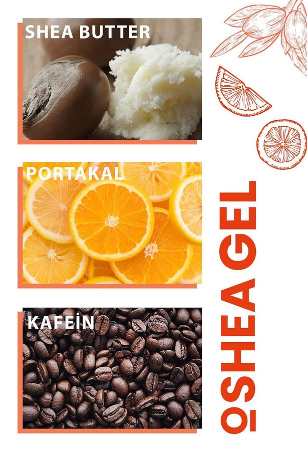 Oshea Selülit ve Çatlak Jeli Üçlü Paket - 3