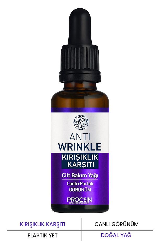 Kırışıklık Ve Ince Çizgi Karşıtı Cilt Bakım Yağı 20 ml - 1