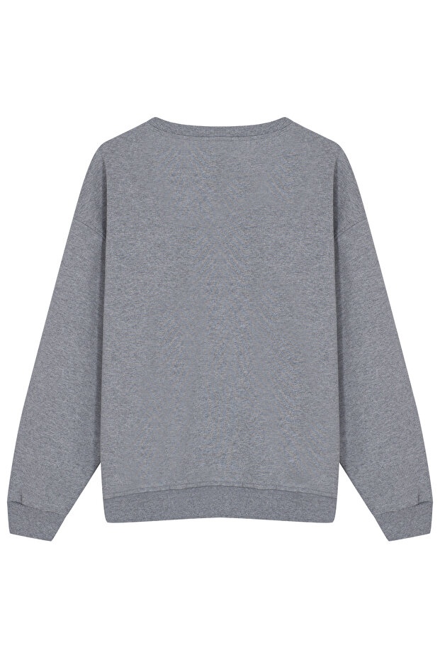 Gri Unisex Sweat Sünger Bob - 2