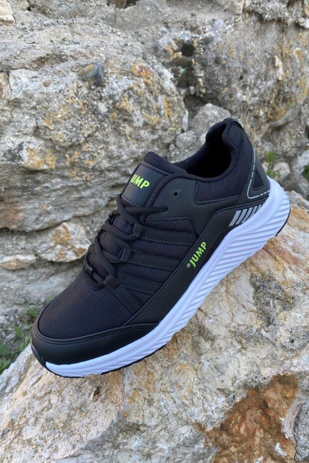 Unisex Black Orthopedic Comfort Sole Lightweight Sports Shoes