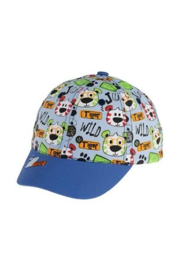 Patterned Boy Cap 12-30 Months - 1