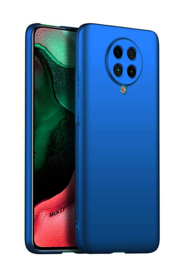 جراب من السيليكون متوافق مع Poco F2 Pro Pers Blue Guardian