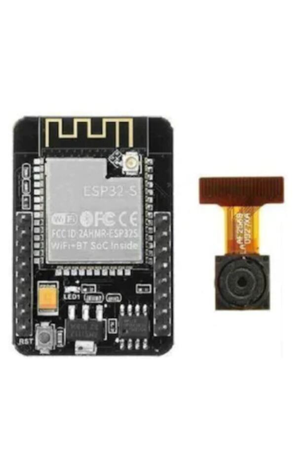 Esp32-cam Wifi Bluetooth Geliştirme Kartı Ve Ov2640 Kamera Modülü - 1