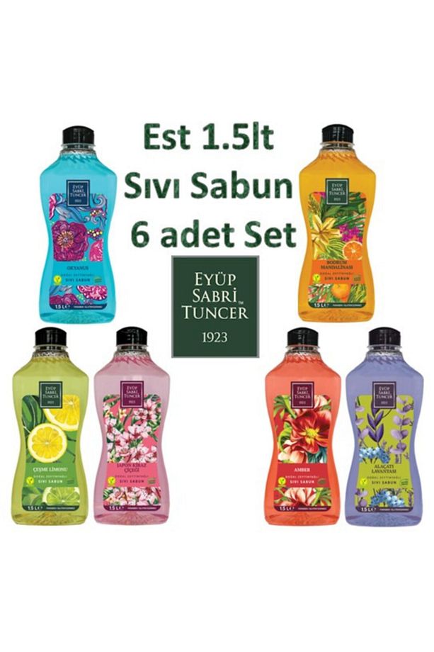 1.5lt Sıvı Sabun 6 'lı Set - 1