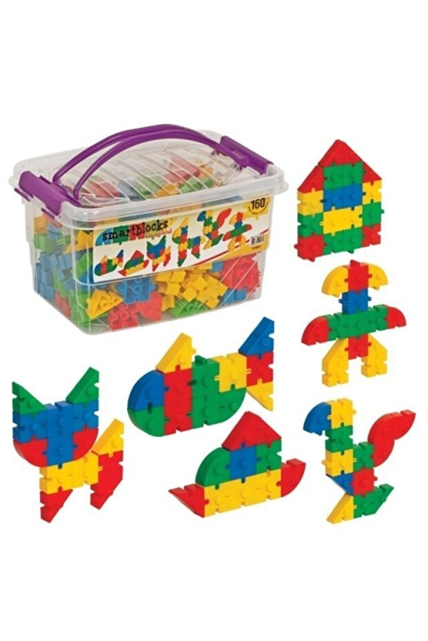 01907 Smart Blocks 160 Pieces